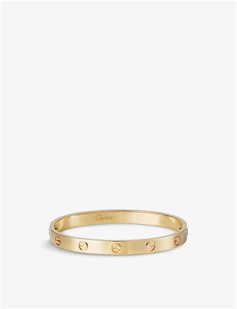 cartier love bracelet pictures|selfridges cartier love bracelet.